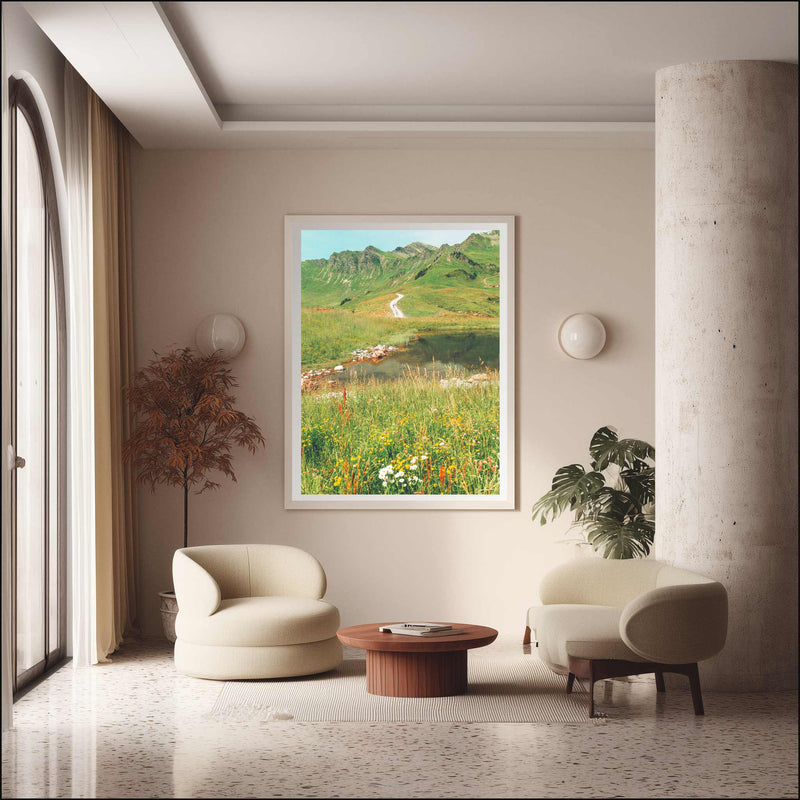Mountain Road, Champéry, Switzerland