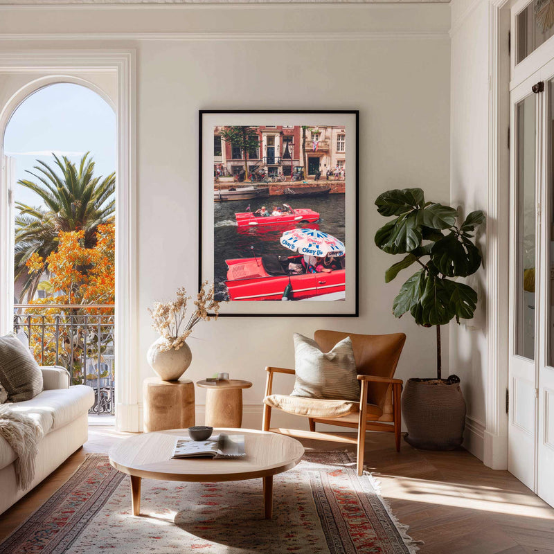 Floating Car Parade II, Amsterdam